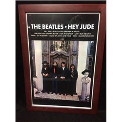 FRAMED THE BEATLES HEY JUDE 12 X 18 POSTER