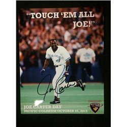 AUTOGRAPHED JOE CARTER 12 X 14 PHOTO