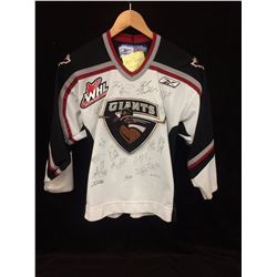 MEMORIAL CUP CHAMPS TEAM SIGNED VANCOUVER GIANTS JERSEY