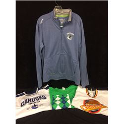 VANCOUVER CANUCKS FAN APPAREL LOT
