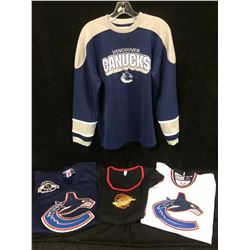 VANCOUVER CANUCKS FAN APPAREL LOT