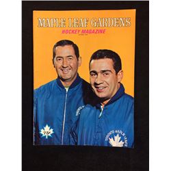 VINTAGE MAPLE LEAF GARDENS 1969 PROGRAM