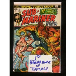 Sub-Mariner #58 1st Appearance of Tamara Rahn