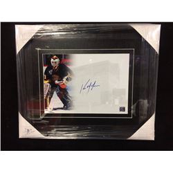AUTOGRAPHED 14 X 18 KIRK MCLEAN PORTRAIT IN FRAME WITH COA