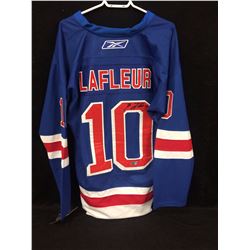 AUTOGRAPHED GUY LAFLEUR NEW YORK RANGERS HOCKEY JERSEY W COA