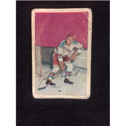 1952/53 PARKHURST HOCKEY CARD JOHN STODDARD