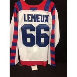 AUTOGRAPHED MARIO LEMIEUX ALL STAR JERSEY W COA