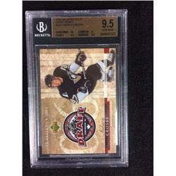 SIDNEY CROSBY UD ROOKIE CARD BECKETT 9.5