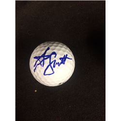 AUTOGRAPHED ADAM SCOTT GOLF BALL W COA