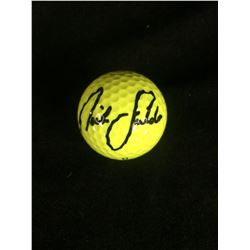 AUTOGRAPHED NICK FALDO GOLF BALL W COA