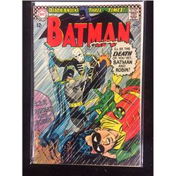 Batman #180 (May 1966, DC) "Death Knocks Three Times!''