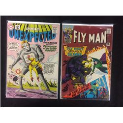 DC COMICS BOOK LOT (TALES OF THE UNEXPECTED #68, FLYMAN #86