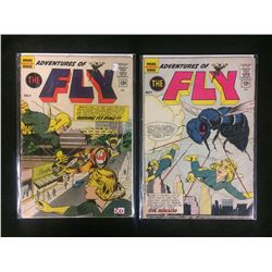 ADVENTURES OF THE FLY COMIC BOOK LOT