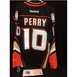 COREY PERRY AUTOGRAPHED ANAHEIM  DUCKS HOCKEY JERSEY W/ COA