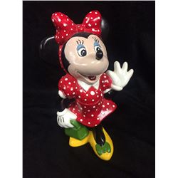 VINTAGE STAMPED WALT DISNEY PORCELAIN STATUE (MINNIE MOUSE)