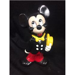 VINTAGE STAMPED WALT DISNEY PORCELAIN STATUE (MICKEY MOUSE)