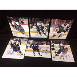 COLORADO AVALANCHE AUTOGRAPHED 8"X 10" PHOTO LOT