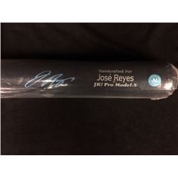 JOSE REYES AUTOGRAPHED BASEBALL BAT W/ COA