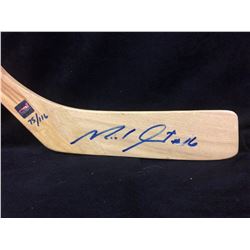 MICHEL GOULET AUTOGRAPHED HOCKEY STICK (500 GOALS) 75/116