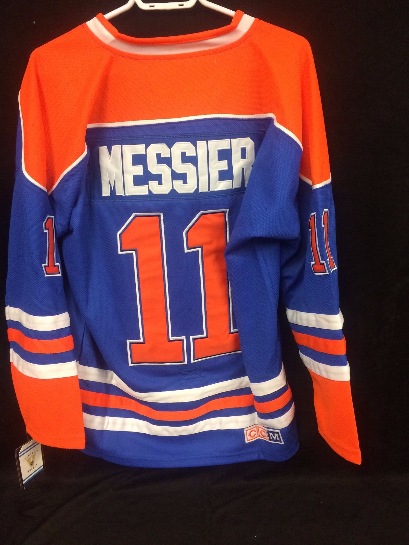 mark messier oilers jersey