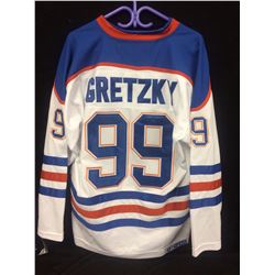 WAYNE GRETZKY EDMONTON OILERS HOCKEY JERSEY