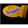 Image 1 : VINTAGE SNAPPLE TIN ADVERTISING SIGN
