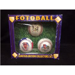 LIMITED EDITION PHOTO BALL LOT NEW IN PACKAGE ( MCGUIRE, SOSA, ETC)