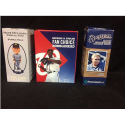 LIMITED EDITION COLLECTIBLE BOBBLE HEADS LOT (IN BOX)