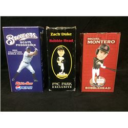 LIMITED EDITION COLLECTIBLE BOBBLE HEADS LOT (IN BOX)