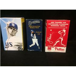 LIMITED EDITION COLLECTIBLE BOBBLE HEADS LOT (IN BOX)