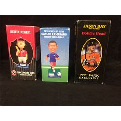 LIMITED EDITION COLLECTIBLE BOBBLE HEADS LOT (IN BOX)