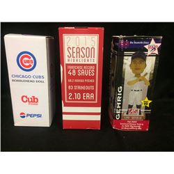 LIMITED EDITION COLLECTIBLE BOBBLE HEADS LOT (IN BOX)