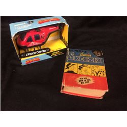 SPIDER COPTER & COMICS SKEEZIX BOOK
