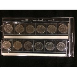 125 YEARS CONFEDERATION QUARTER SET