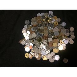 WORLD COINS LOT (MOSTLY ASIAN) APPROX 3LBS