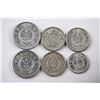 Image 2 : Six Assorted China Aluminum Coin of 1, 2 5 Cent