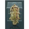 Image 2 : 10-13th C.  Archaic Green Jade Carved Pendant