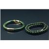 Image 1 : 2 Pc BC Jade Necklace And Bangle