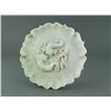 Image 1 : Chinese Green Jadeite Lobed Plate
