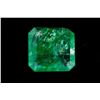 Image 1 : 6.20ct Square Cut Green ColumbianEmerald Certified