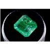 Image 2 : 6.20ct Square Cut Green ColumbianEmerald Certified
