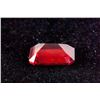 Image 2 : Emerald Cut 29.54 CT Pigeon Blood Red Ruby 18 x 13