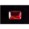 Image 1 : Emerald Cut 18.17 CT Pigeon Blood Red Ruby 18 x 13