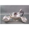 Image 2 : 3 PC British R.M. E.P.N.S. Silverware  Teaware Set