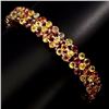 Natural Stunning Fancy Sapphire 140.14 Ct Bracelet