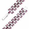 Image 3 : Natural Raspberry Rhodolite 104 Carats Garnet Bracelet