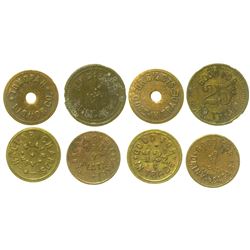 Four Nevada Tokens (Tonopah and Blair)