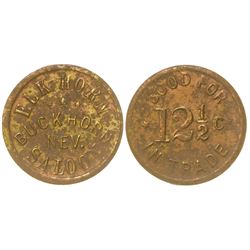 Elkhorn Saloon Token (Buckhorn, Nevada)