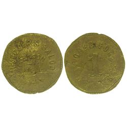 Decker's Saloon Token (Carson City, Nevada)