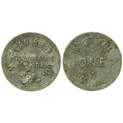 American Borax Co. Token (Crystal, Nevada)